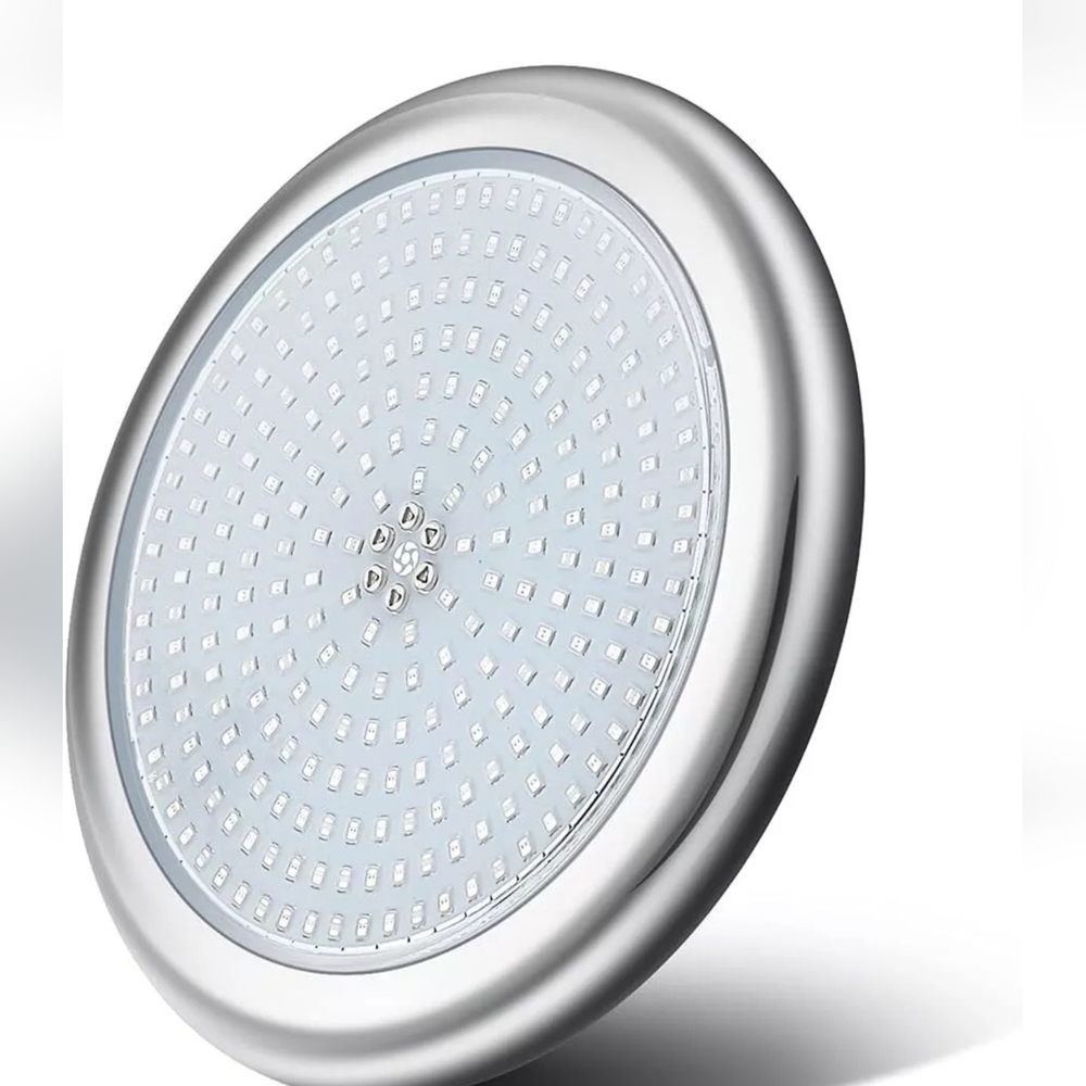 6” Lumines 316SS LED Pool/Spa Light Impact Fiberglass/Concrete/Liner 12Ft Cord - Picture 9 of 10